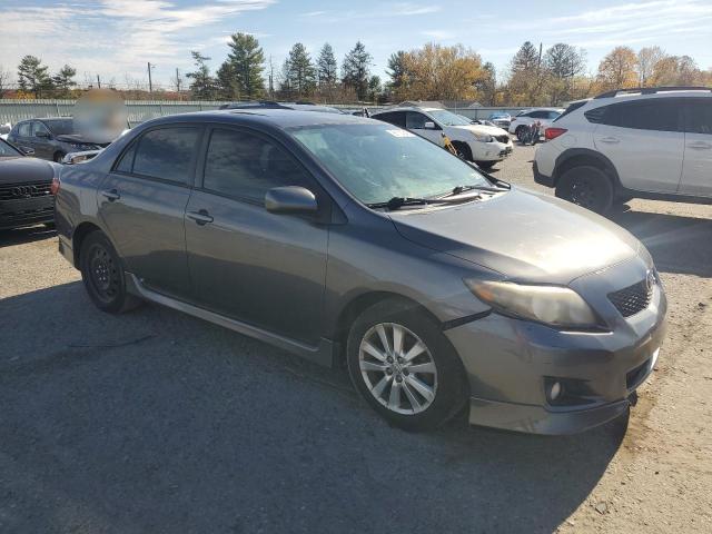 2T1BU4EE7AC462863 - 2010 TOYOTA COROLLA BASE Gri fotoğraf 4