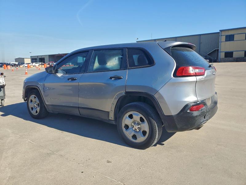 1C4PJLAB7EW104261 - 2014 JEEP CHEROKEE SPORT WHITE photo 2