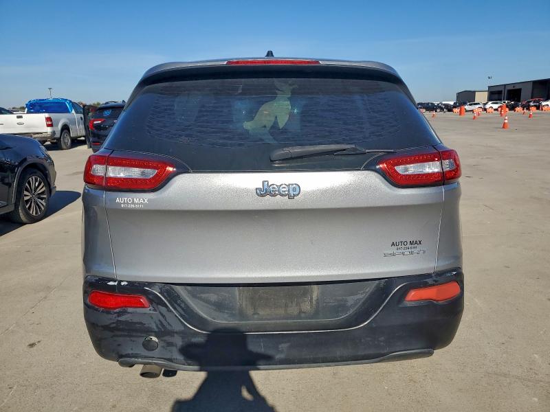 1C4PJLAB7EW104261 - 2014 JEEP CHEROKEE SPORT WHITE photo 6