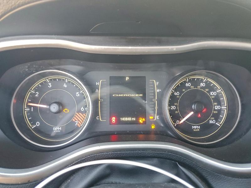 1C4PJLAB7EW104261 - 2014 JEEP CHEROKEE SPORT WHITE photo 9