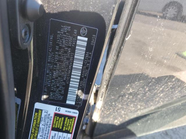 4T1C11AKXMU439913 - 2021 TOYOTA CAMRY LE BLACK photo 13