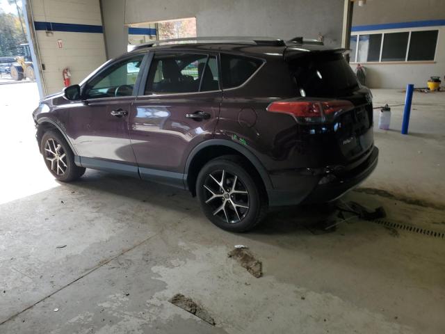 2T3JFREV5HW614903 - 2017 TOYOTA RAV4 SE ბურგუნდია ფოტო 2