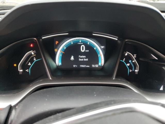 19XFC2F76HE216004 - 2017 HONDA CIVIC EX BLACK photo 9