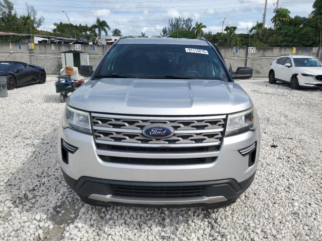 1FM5K7D82JGA02331 - 2018 FORD EXPLORER XLT ვერცხლისფერი ფოტო 5