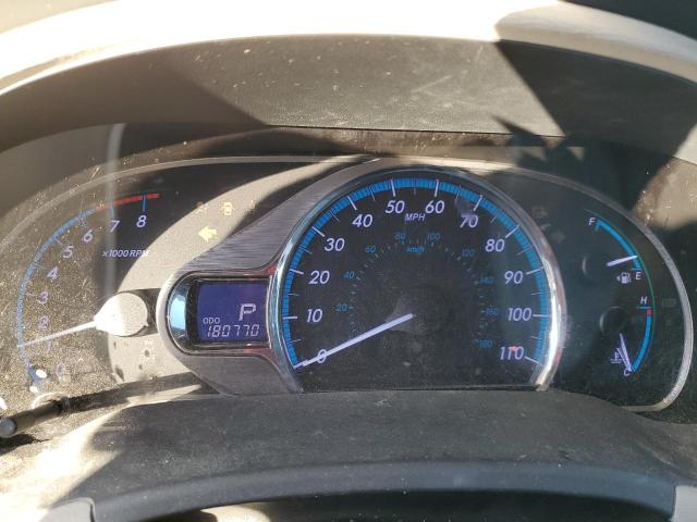 5TDYK3DC2CS268598 - 2012 TOYOTA SIENNA XLE Kırmızı fotoğraf 9