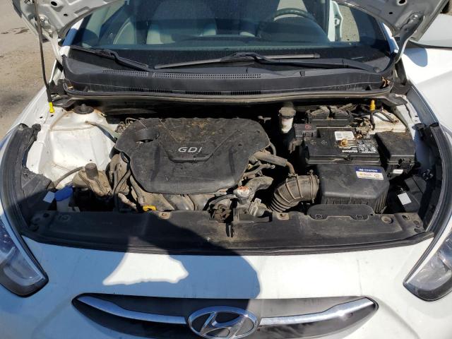 KMHCT5AE5HU300581 - 2017 HYUNDAI ACCENT SE WHITE photo 11