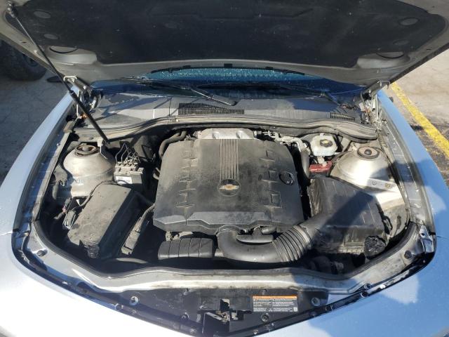 2G1FA1EV3A9202722 - 2010 CHEVROLET CAMARO LS SILVER photo 11