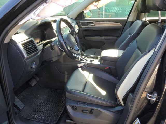 1V2BR2CA2MC528088 - 2021 VOLKSWAGEN ATLAS SEL Սև լուսանկար 7