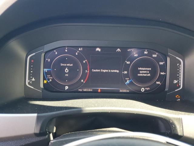 1V2BR2CA2MC528088 - 2021 VOLKSWAGEN ATLAS SEL Սև լուսանկար 9