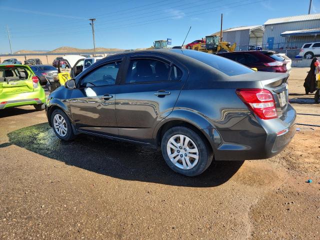 1G1JB5SH6H4135172 - 2017 CHEVROLET SONIC LS BLACK photo 2