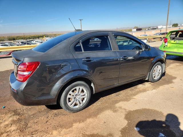 1G1JB5SH6H4135172 - 2017 CHEVROLET SONIC LS BLACK photo 3