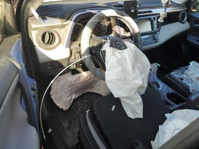 JTMRFREV5HJ704392 - 2017 TOYOTA RAV4 XLE BLUE photo 8