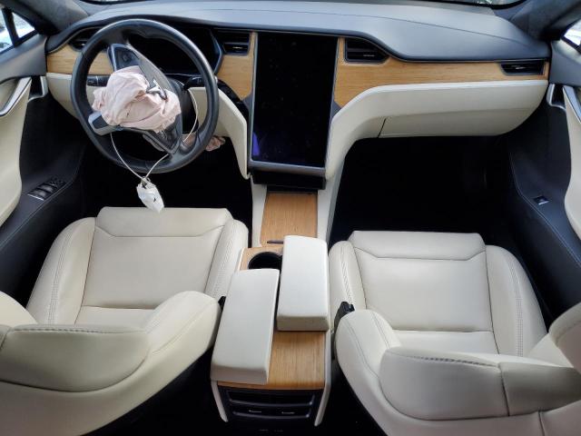 5YJSA1E28LF360256 - 2020 TESLA MODEL S BLACK photo 8