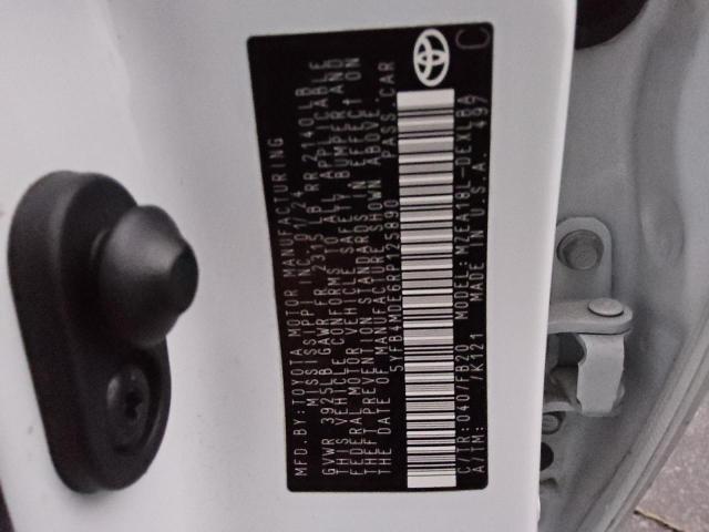 5YFB4MDE6RP125890 - 2024 TOYOTA COROLLA LE Biały zdjęcie 13