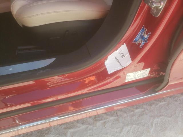 5YJSA1E22LF403084 - 2020 TESLA MODEL S Rojo foto 12