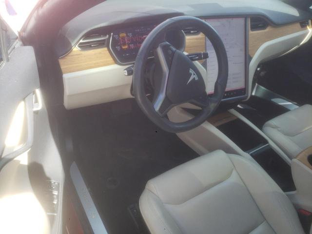 5YJSA1E22LF403084 - 2020 TESLA MODEL S Rojo foto 8