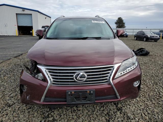 2T2BK1BAXFC256915 - 2015 LEXUS RX 350 BASE BURGUNDY photo 5