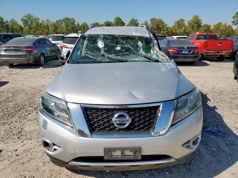 5N1AR2MN3DC634964 - 2013 NISSAN PATHFINDER S ვერცხლისფერი ფოტო 5