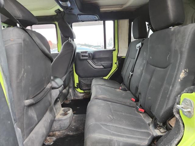 1C4BJWKG2GL277406 - 2016 JEEP WRANGLER U SPORT Կանաչ լուսանկար 11