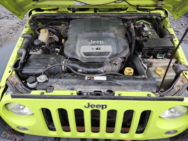 1C4BJWKG2GL277406 - 2016 JEEP WRANGLER U SPORT Կանաչ լուսանկար 12
