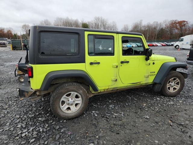 1C4BJWKG2GL277406 - 2016 JEEP WRANGLER U SPORT Կանաչ լուսանկար 3