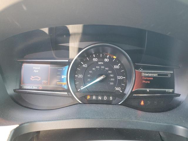 1FM5K7D86HGA40719 - 2017 FORD EXPLORER XLT Կարմիր լուսանկար 9