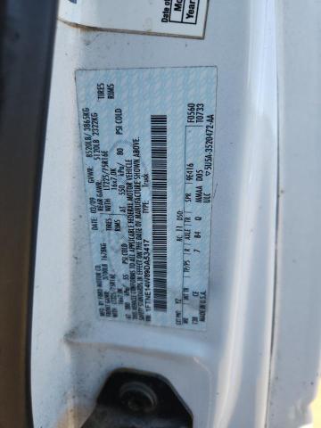 1FTNE14W89DA53417 - 2009 FORD ECONOLINE E150 VAN თეთრი ფოტო 12