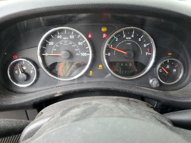 1C4BJWDG0JL884456 - 2018 JEEP WRANGLER U SPORT BLACK photo 9