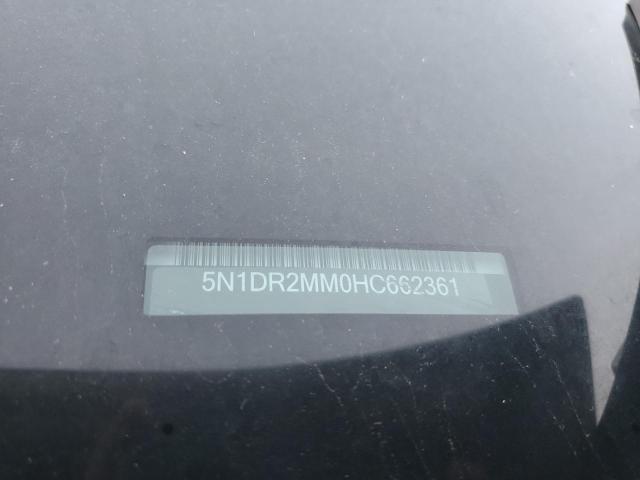5N1DR2MM0HC662361 - 2017 NISSAN PATHFINDER S SILVER photo 14