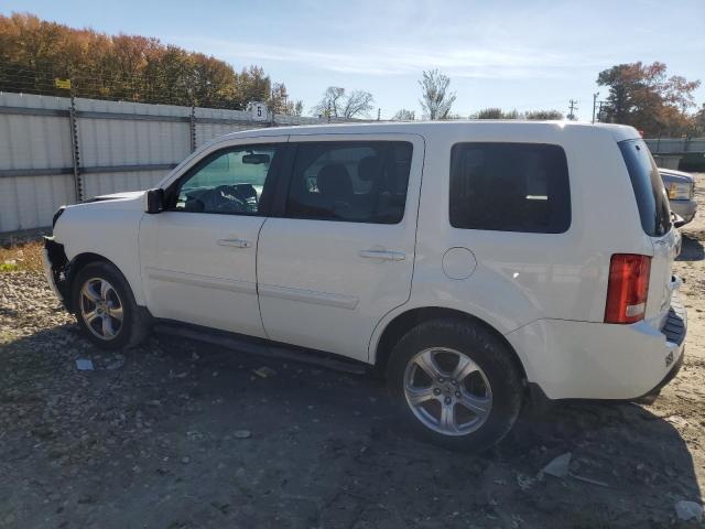 5FNYF4H52EB020266 - 2014 HONDA PILOT EXL WHITE photo 2