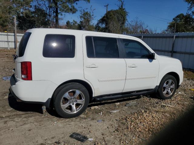 5FNYF4H52EB020266 - 2014 HONDA PILOT EXL WHITE photo 3