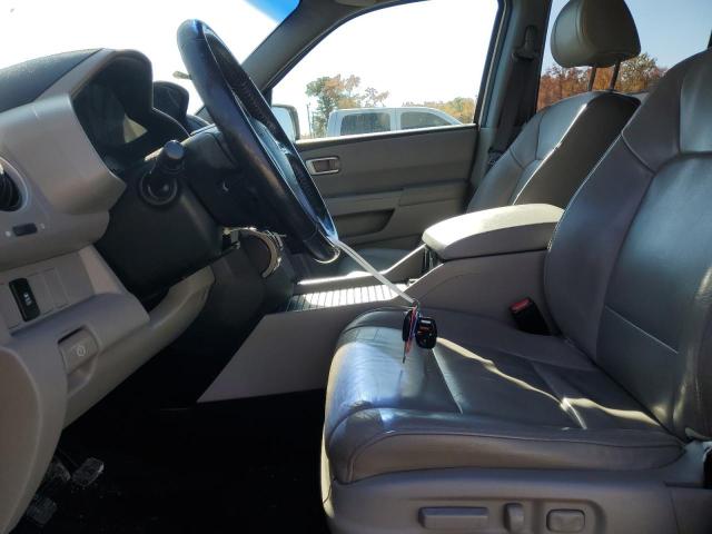 5FNYF4H52EB020266 - 2014 HONDA PILOT EXL WHITE photo 7