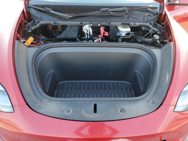 7SAYGDEF3NF466696 - 2022 TESLA MODEL Y RED photo 11
