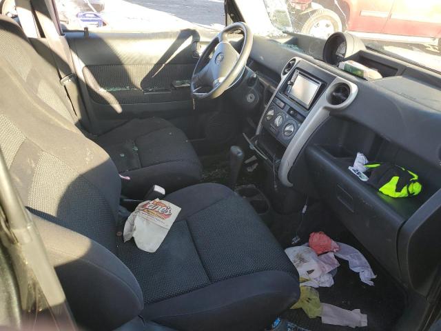 JTLKT324954011276 - 2005 TOYOTA SCION XB BLACK photo 7