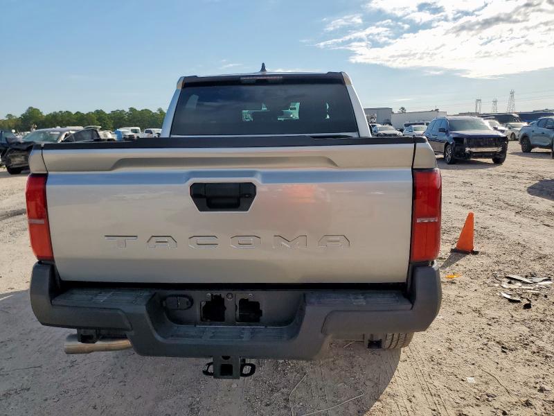 3TYKD5HNXST018259 - 2025 TOYOTA TACOMA DOUBLE CAB SILVER photo 6