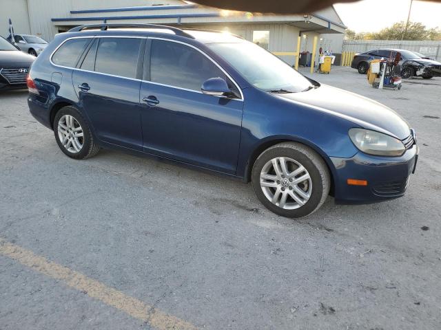 3VWPL7AJ3EM616590 - 2014 VOLKSWAGEN JETTA TDI BLUE photo 4