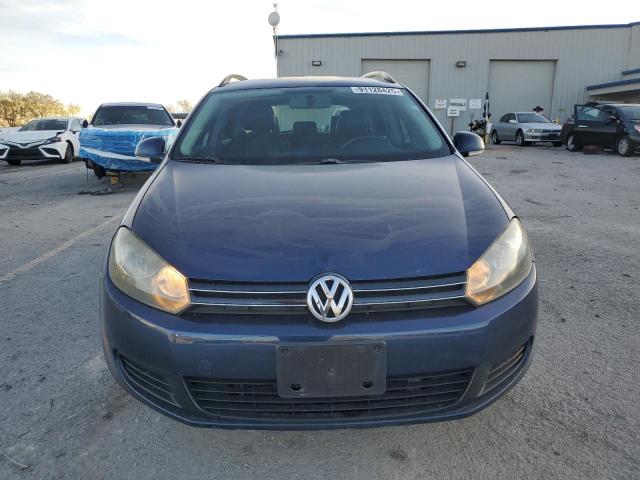 3VWPL7AJ3EM616590 - 2014 VOLKSWAGEN JETTA TDI BLUE photo 5