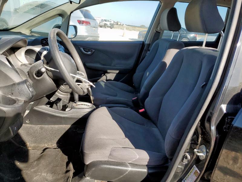 JHMGE8H3XDC074414 - 2013 HONDA FIT BLACK photo 7