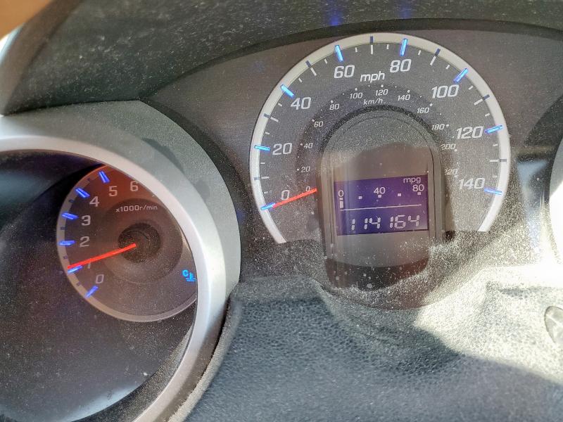 JHMGE8H3XDC074414 - 2013 HONDA FIT BLACK photo 9