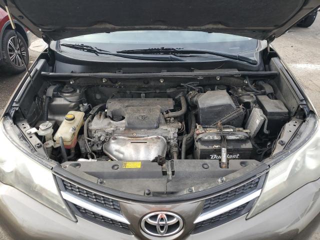 JTMRFREV6DD011517 - 2013 TOYOTA RAV4 XLE 棕色 照片 12