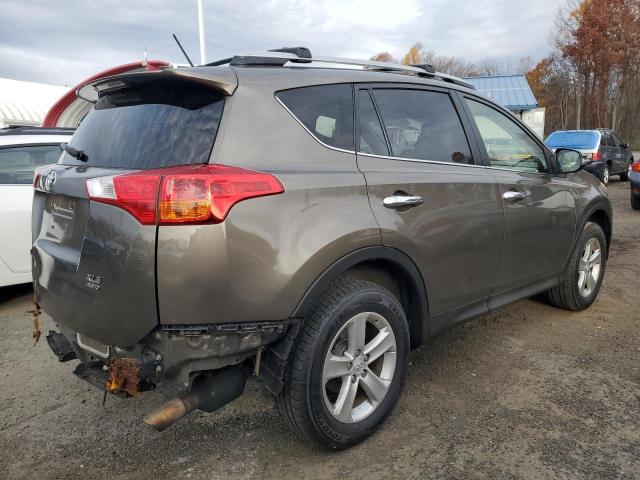JTMRFREV6DD011517 - 2013 TOYOTA RAV4 XLE 棕色 照片 3