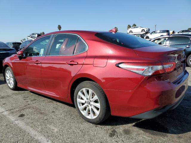 4T1B11HK5KU739762 - 2019 TOYOTA CAMRY L RED photo 2