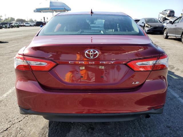 4T1B11HK5KU739762 - 2019 TOYOTA CAMRY L RED photo 6