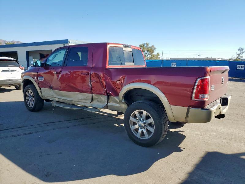 3C6UR5PL5FG553503 - 2015 RAM 2500 LONGHORN Marron photo 2