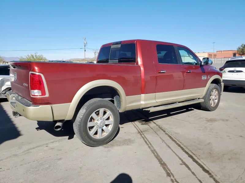 3C6UR5PL5FG553503 - 2015 RAM 2500 LONGHORN Marron photo 3