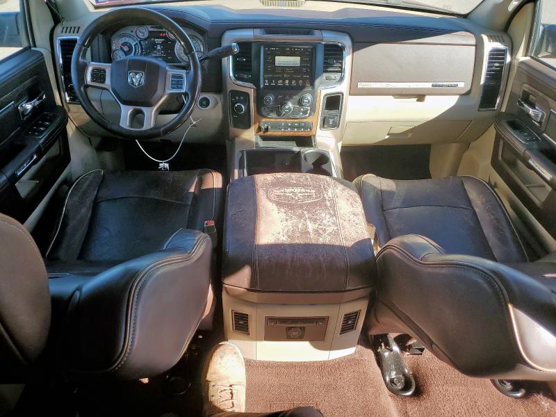 3C6UR5PL5FG553503 - 2015 RAM 2500 LONGHORN Marron photo 8