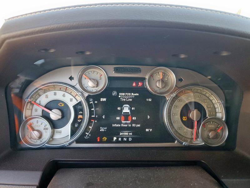 3C6UR5PL5FG553503 - 2015 RAM 2500 LONGHORN Marron photo 9