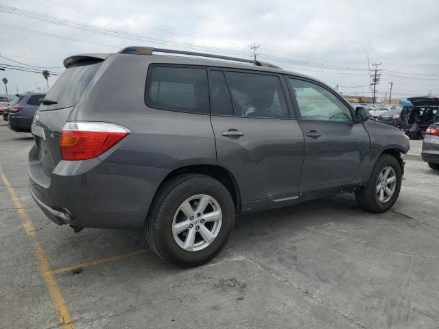 JTEDS41A982054743 - 2008 TOYOTA HIGHLANDER GRAY photo 3