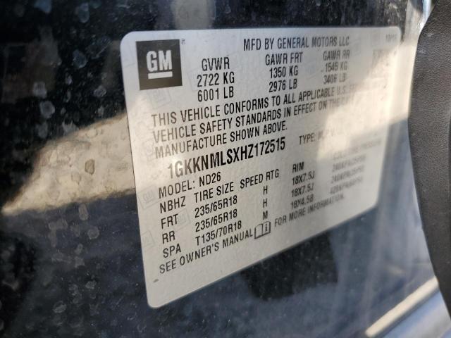 1GKKNMLSXHZ172515 - 2017 GMC ACADIA SLT-1 黑色 照片 14