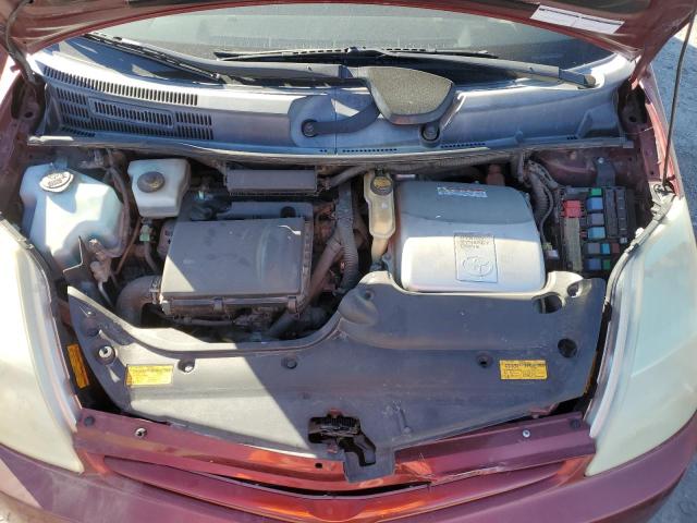JTDKB20U040030901 - 2004 TOYOTA PRIUS MAROON photo 11